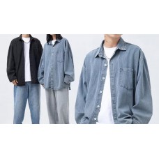 Kemeja Denim Oversize Vintage